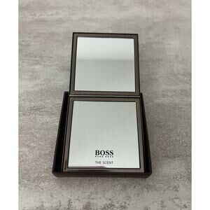 Hugo Boss Hugo The Scent Rose Gold Compact Pocket Purse Mirror & Gift Box NIB